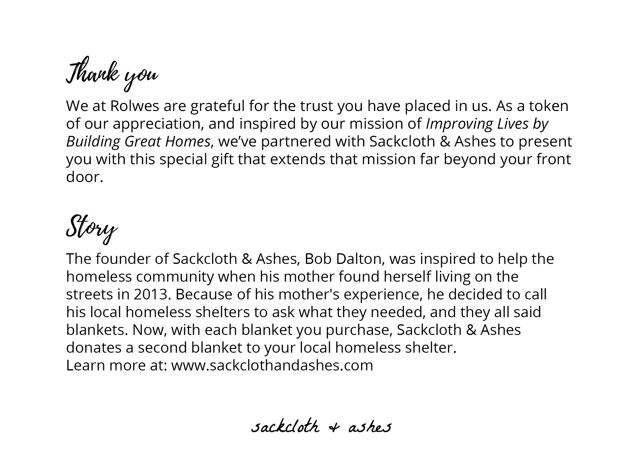 FREE Custom Story Card- Rolwes